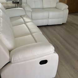 reclining sofa set