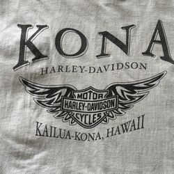 Harley Davidson, Kona, Hawaii Pocket Shirt