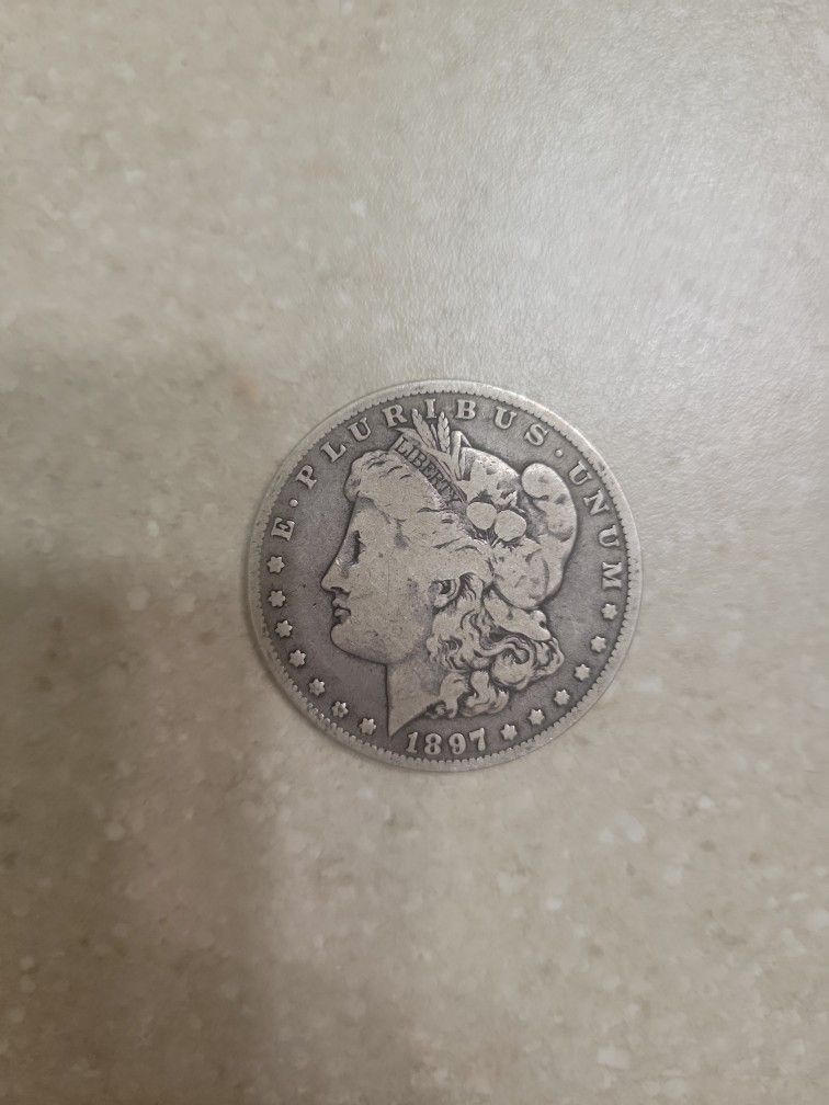 1897 O Morgan Silver Dollar. Better Date
