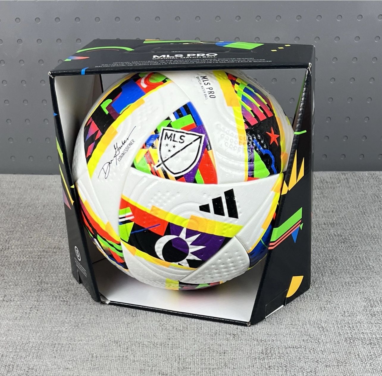 Adidas MLS Pro Major League Soccer 2024 Official Match Ball Soccer Ball Size 5