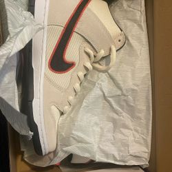 Nike Sb Dunk High Pro Prm New With Box 