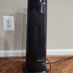 Lasko 1500W Electric Oscillating Ceramic Tower Space Heater