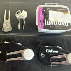 Bundle of Golf Supplies, Counters, and Soft Spikes! 