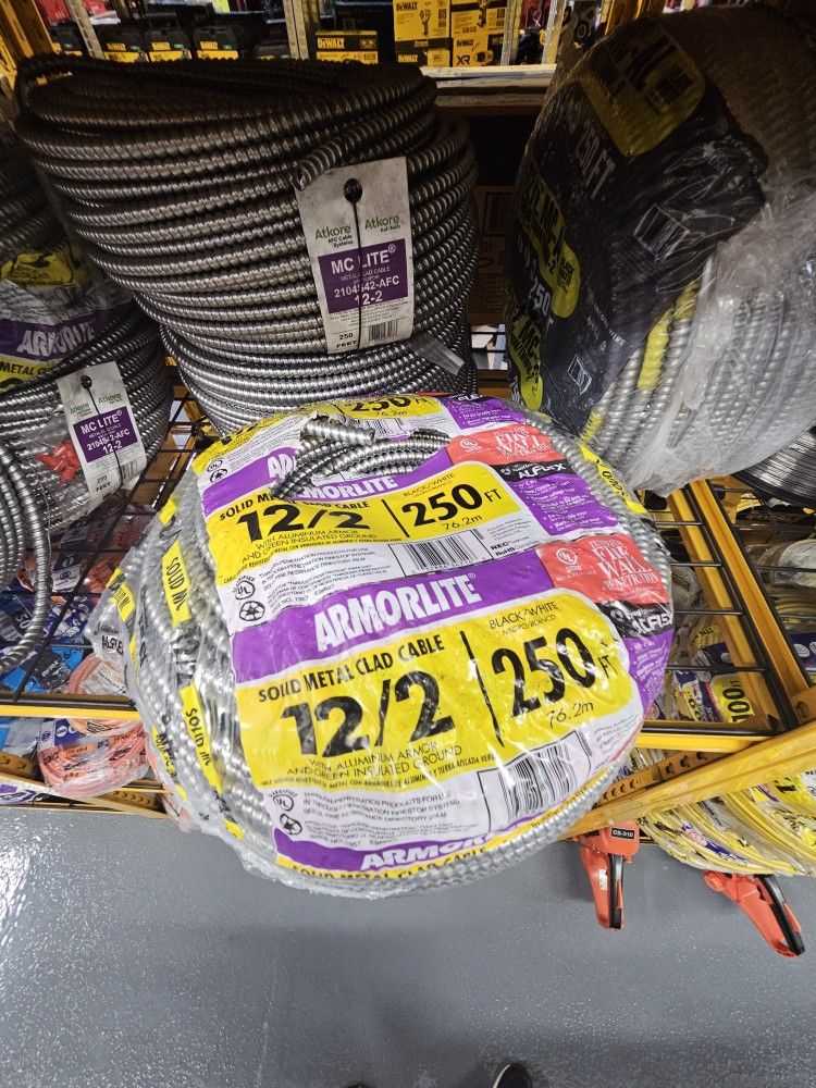 Amorlite 12/2 250ft Mc Cable