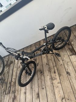 Bikes With Flat Tires But NICE