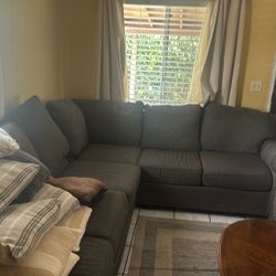 sectional  grey 