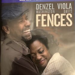 FENCES (Blu-Ray-2016) Denzel Washington!