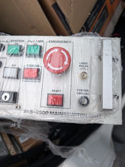 Pas -2500 Main switch Unit 