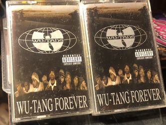 Wu-Tang Clan: Wu-Tang Forever (Cassette Tape, 1997) Vol. 1 & Vol. 2 Used Rare 