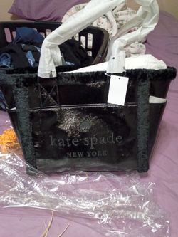 Kate Spade Black Fur Purse