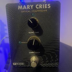 Mary Cries PRS Optical Compressor and Gain Guitar Pedal