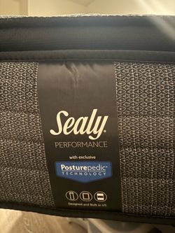 Sealy PosturePedic Plush Pillowtop CalKing Mattress w/ Frame