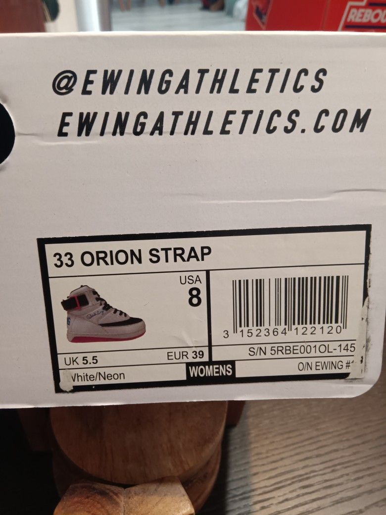 Patrick Ewing 33 ORION strap high top size 8W