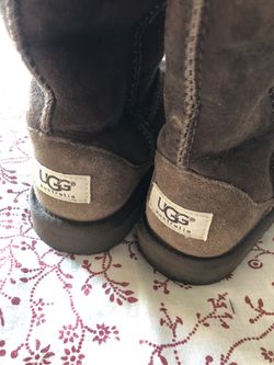 UGG Uggs brown long boots kids Sz 3 youth