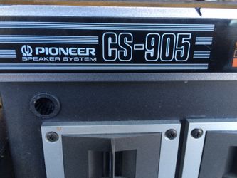 Pioneer CS 905 vintage speakers for Sale in Scotts Valley CA