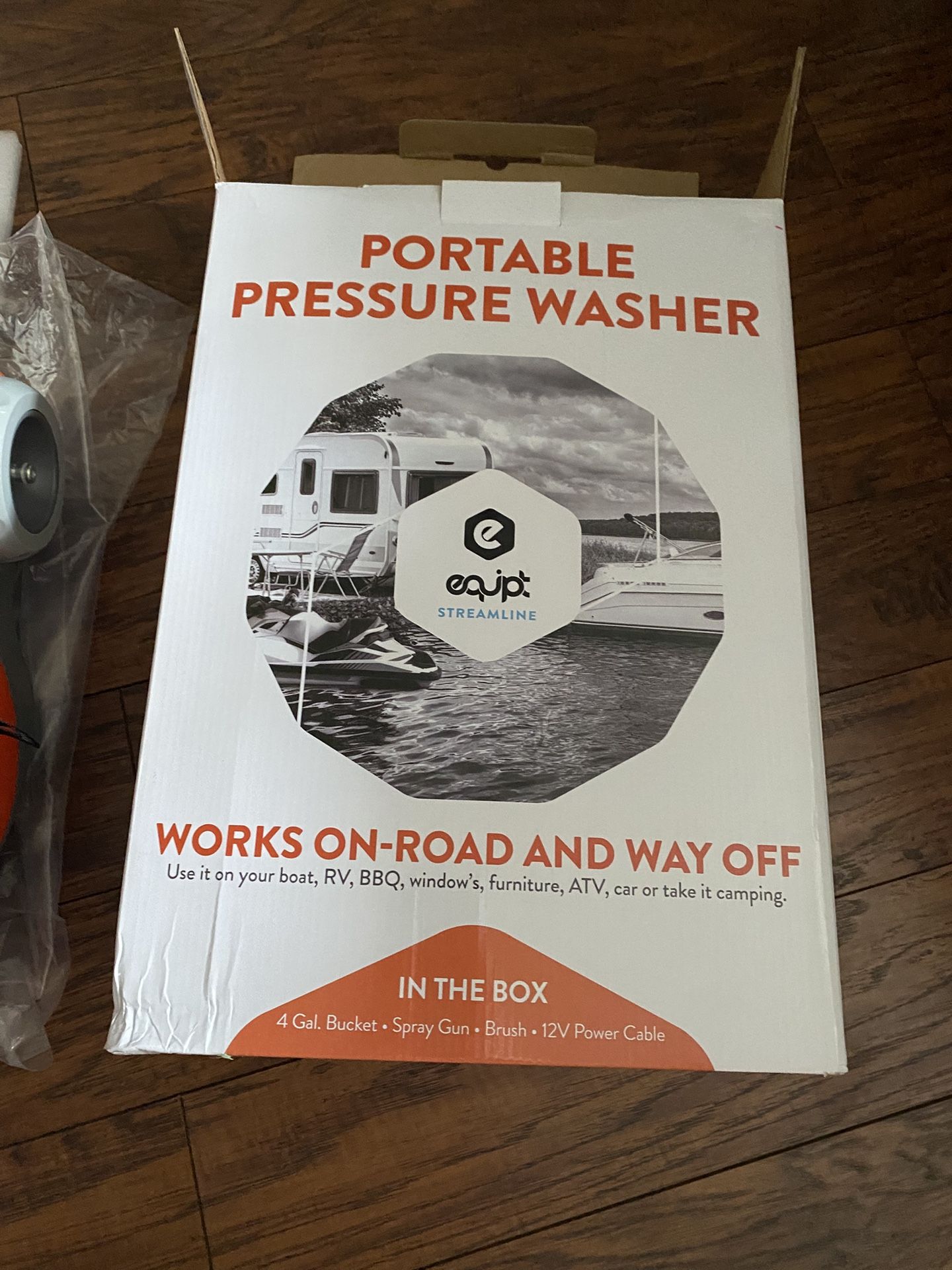Equipt Portable 12v Pressure Washer