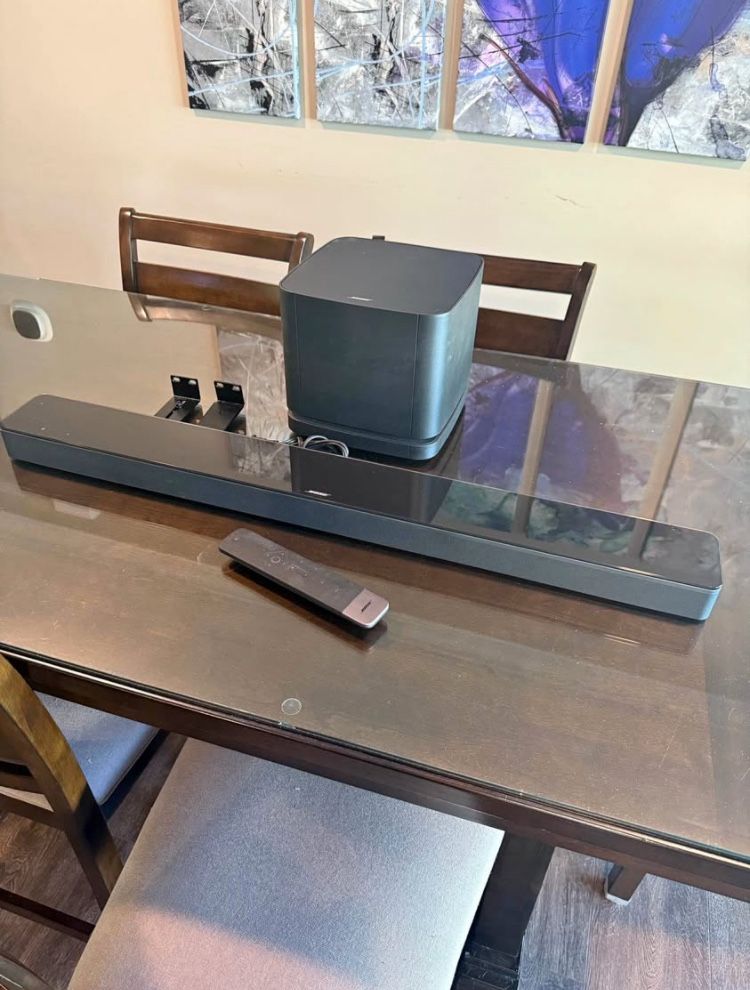 Bose Soundbar and Sub