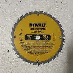 12” Dewalt Saw Blade