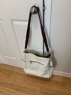 White purse