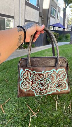 100% Leather Purse Made in Mexico