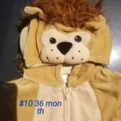 Lion halloween costume 36 months