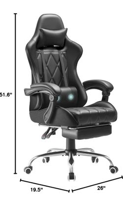 Homall Gaming Chair (Black)