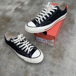 Black & white Converse Chuck Taylor All Star trainers