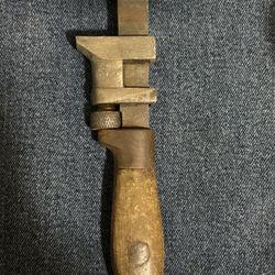 Antique Coes Wrench Co. Adjustable Monkey Wrench 