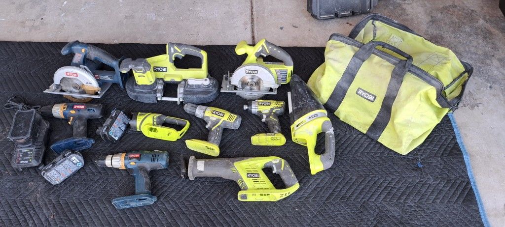 Tools, Sanders, Saws, 18v Cordless, Etc.