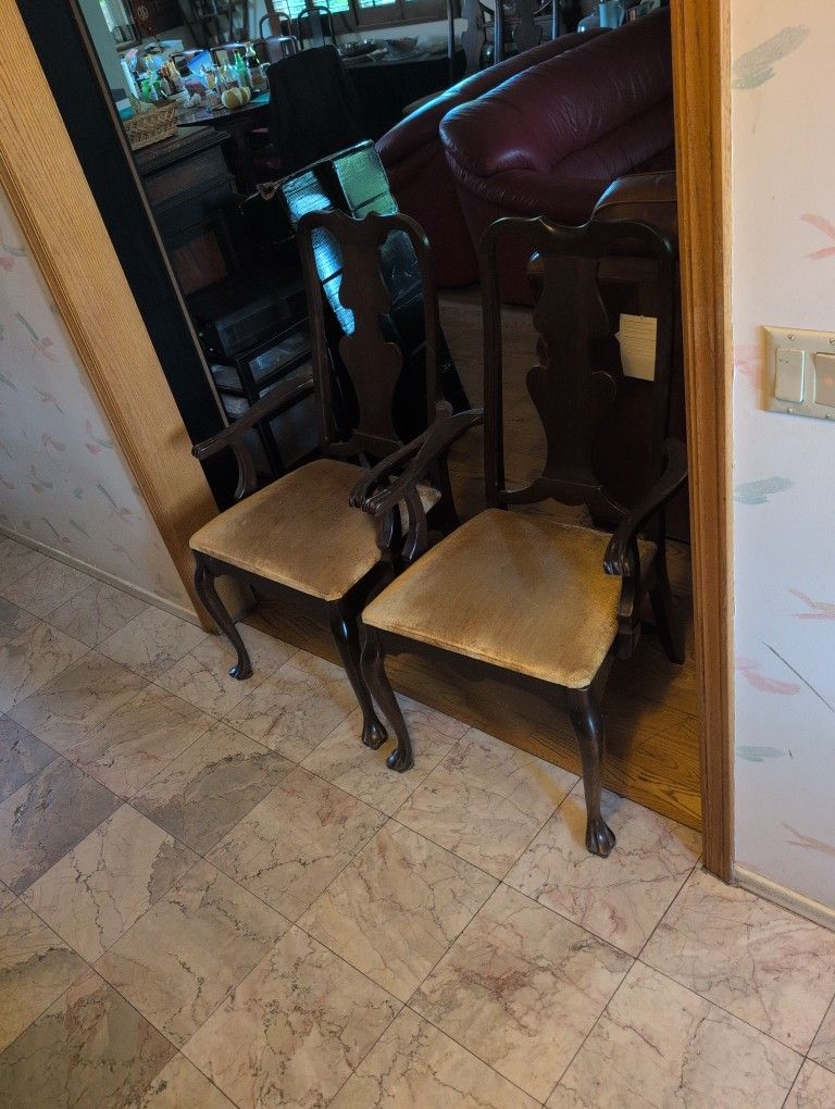 2 Vintage Arm Chairs