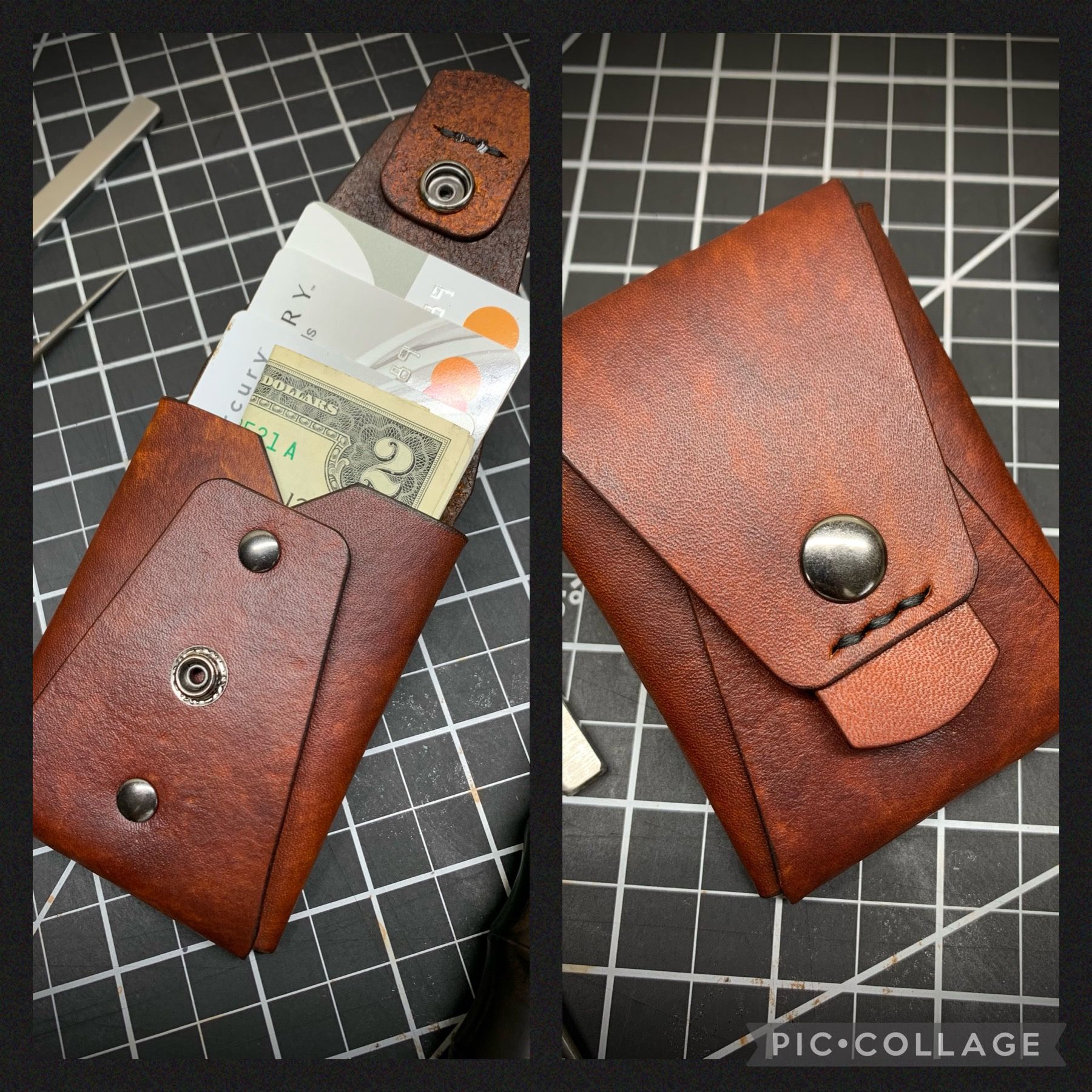 Leather Wallet (handmade)