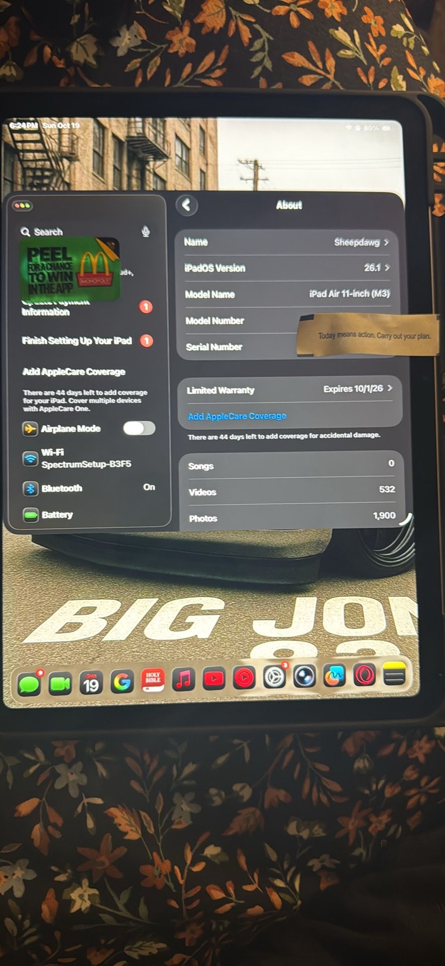 iPad Air M3 11inch