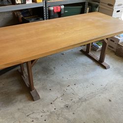 Wood Door Desk