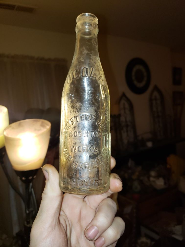 Antique OCOLA soda pop bottle