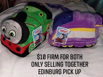 New Thomas the train plushies $10 firm for both