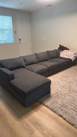 Dark grey couch! $200