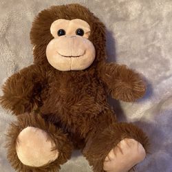 Orbi Ron Banafato Brown Monkey Plush Stuffed Animal Toy 6"