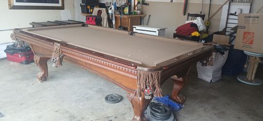Free, free, free, delivery And Set Up, 3 pieces slate, american made 8 ft table