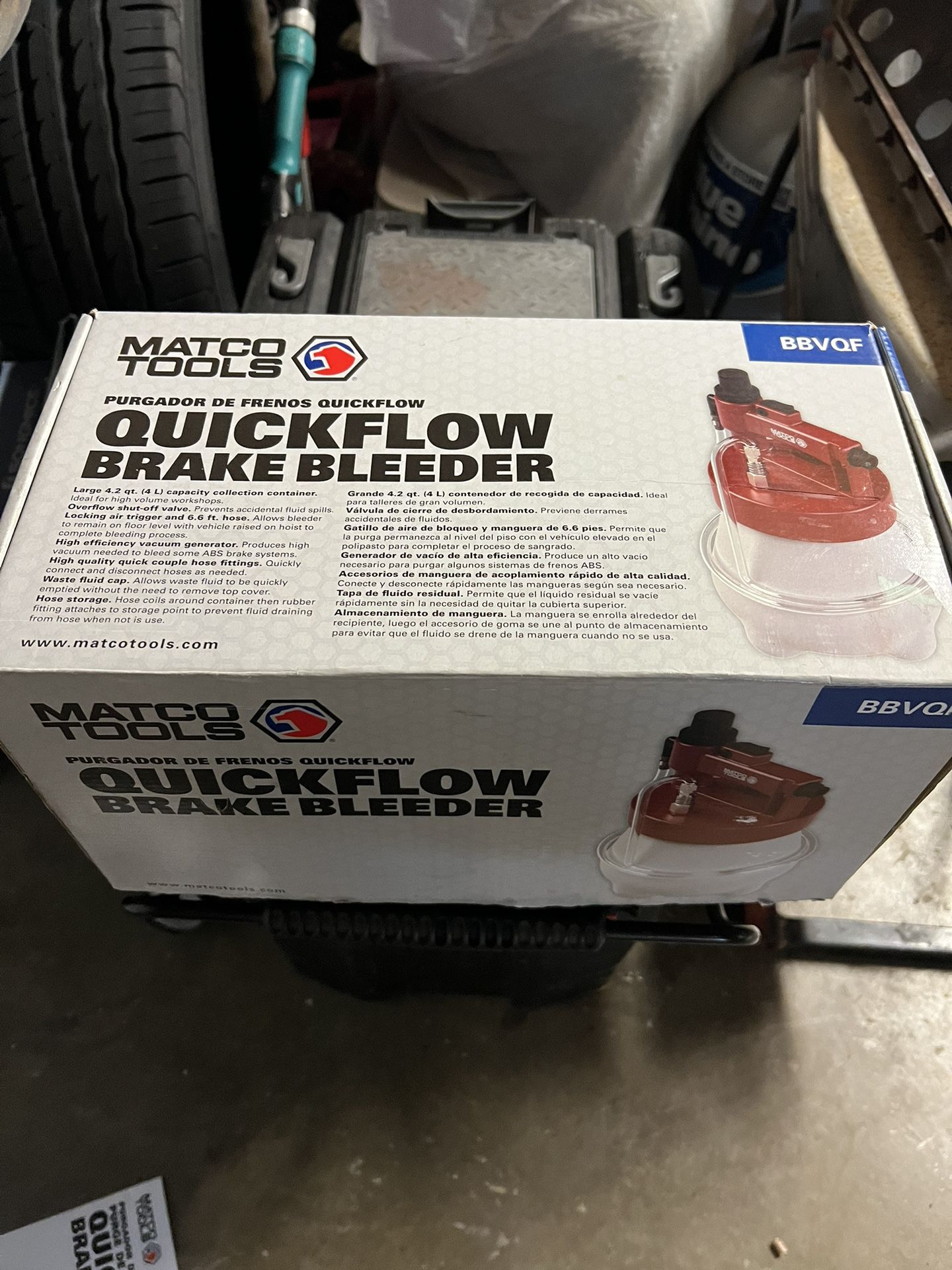 Matco Vacuum brake bleeder 