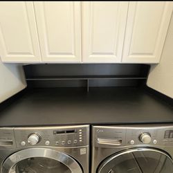 2 Tier Washer & Dryer Counter top