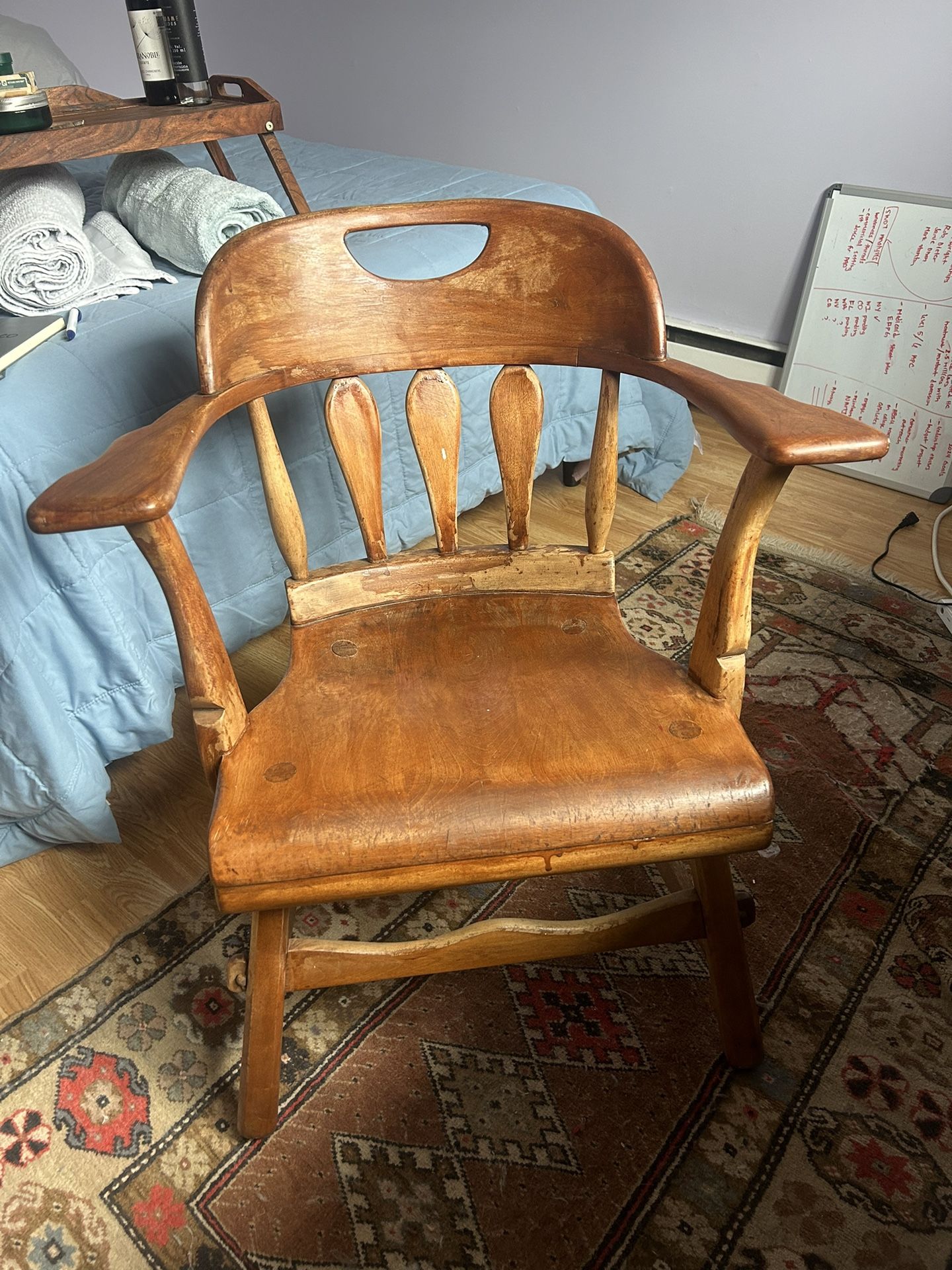 Eclectic Wood Chair 