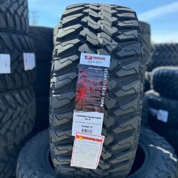 285/55/20LT Venom Terra Hunter M/T 10ply Tires