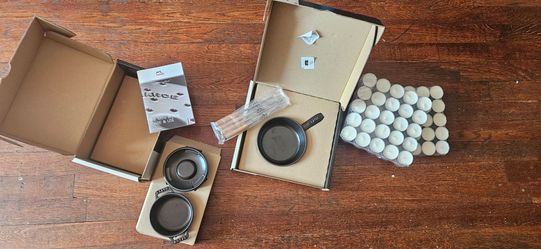 Staub fondue set