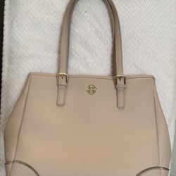 Michelle Tote — Blush (Microfiber Leather)