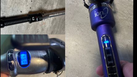 (3) Different Curling Irons 