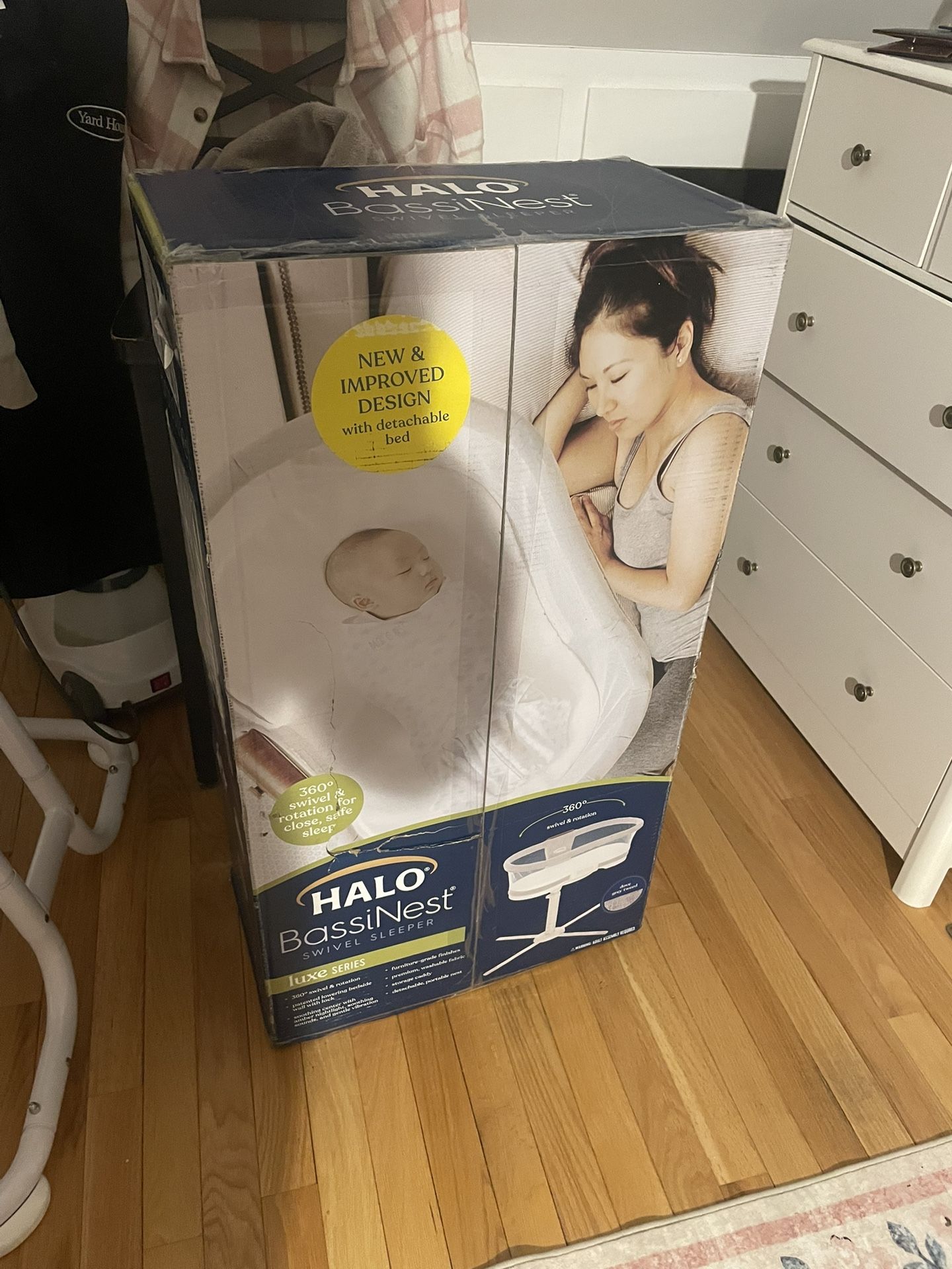 Halo Bassinet Swivel, Luxe Series