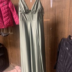 Satin Dress