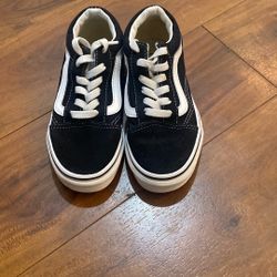 Boy Vans Dark Blue Shoes