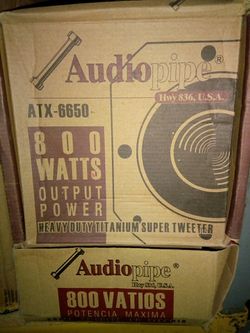 New car audio or DJ horn 4 inch tweeter