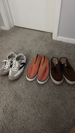 3 pair of shoes